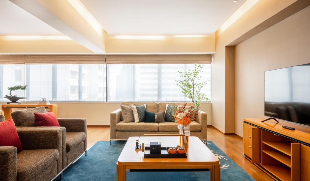Shanghai Centre Serviced Apartment Kültér fotó