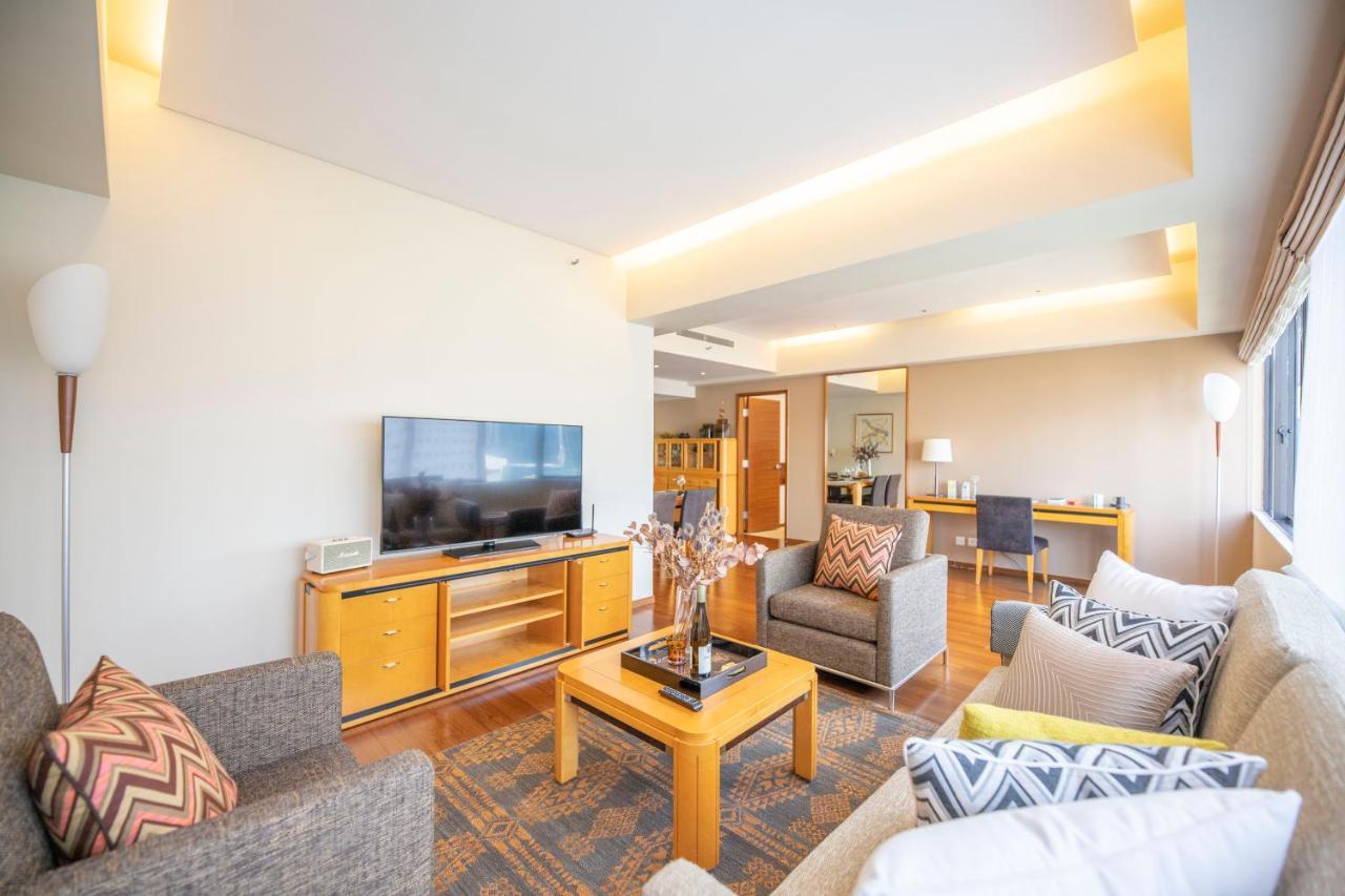 Shanghai Centre Serviced Apartment Kültér fotó