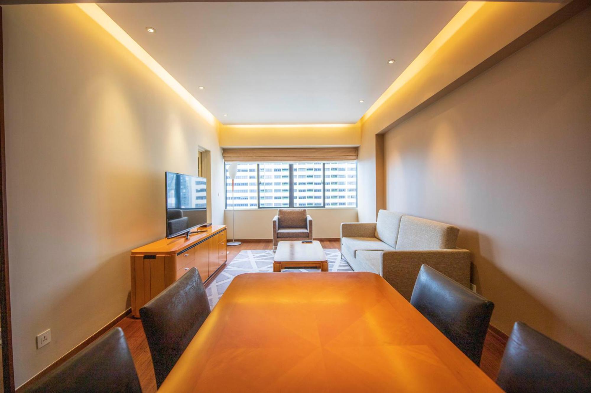 Shanghai Centre Serviced Apartment Kültér fotó