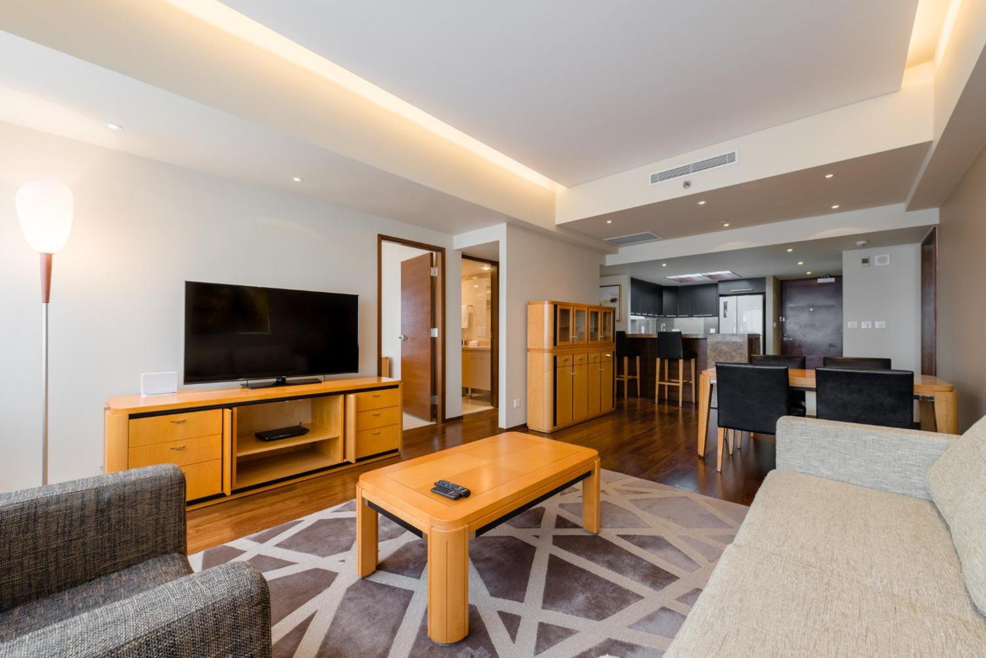 Shanghai Centre Serviced Apartment Kültér fotó