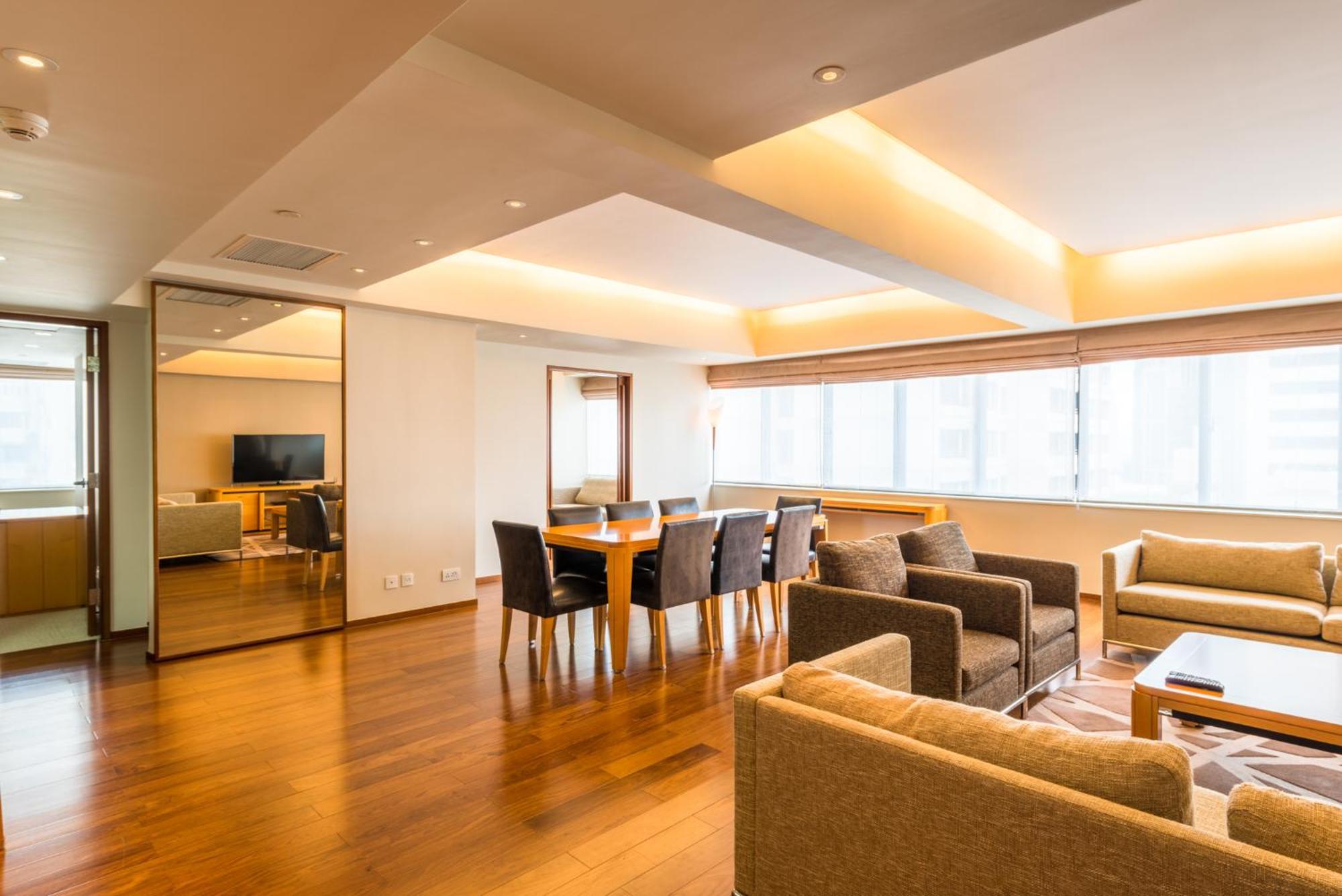 Shanghai Centre Serviced Apartment Kültér fotó