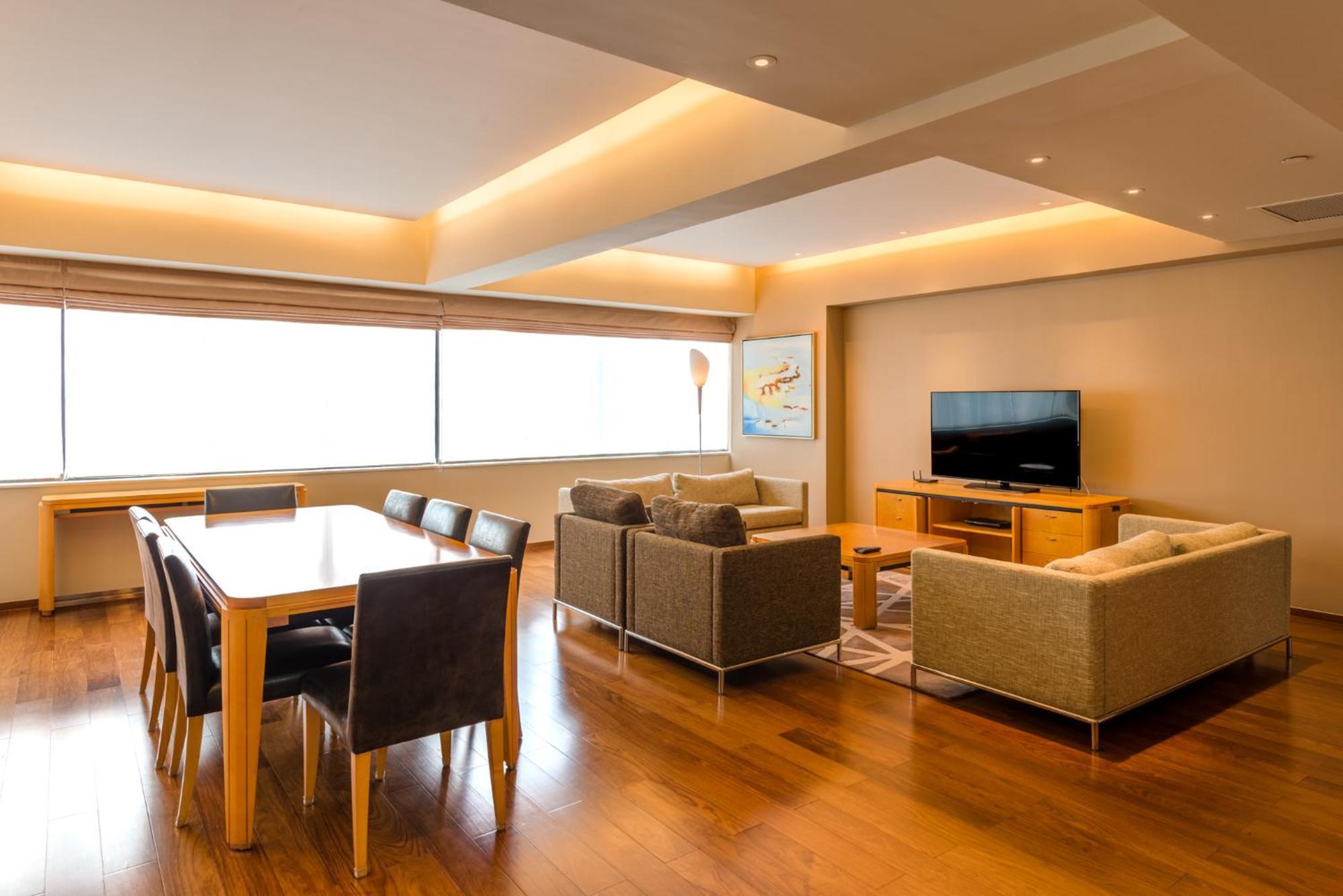 Shanghai Centre Serviced Apartment Kültér fotó