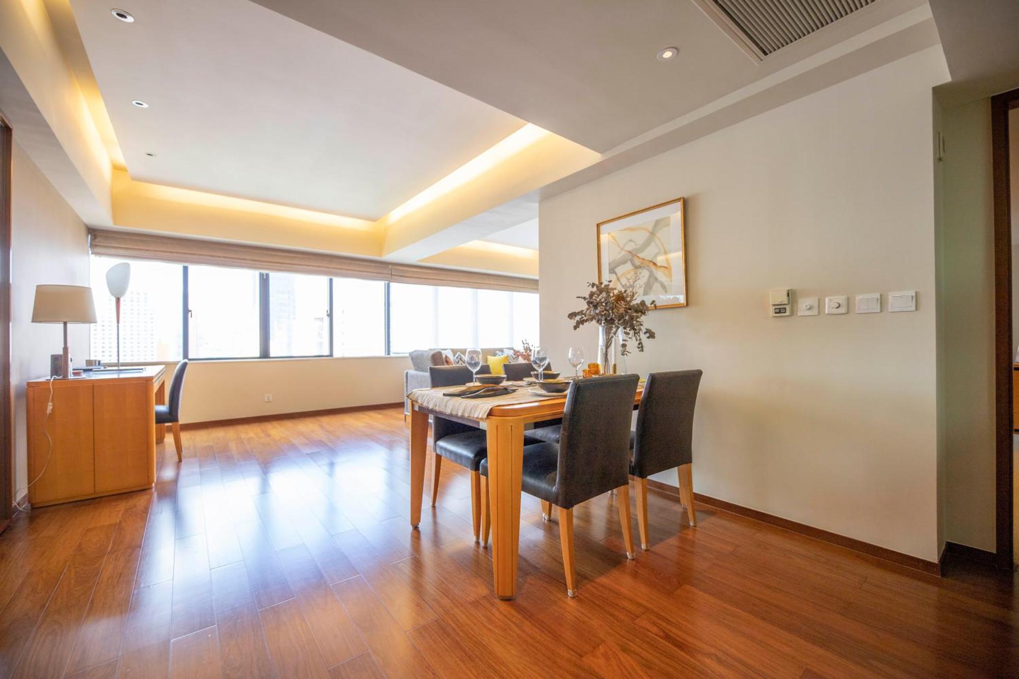 Shanghai Centre Serviced Apartment Kültér fotó